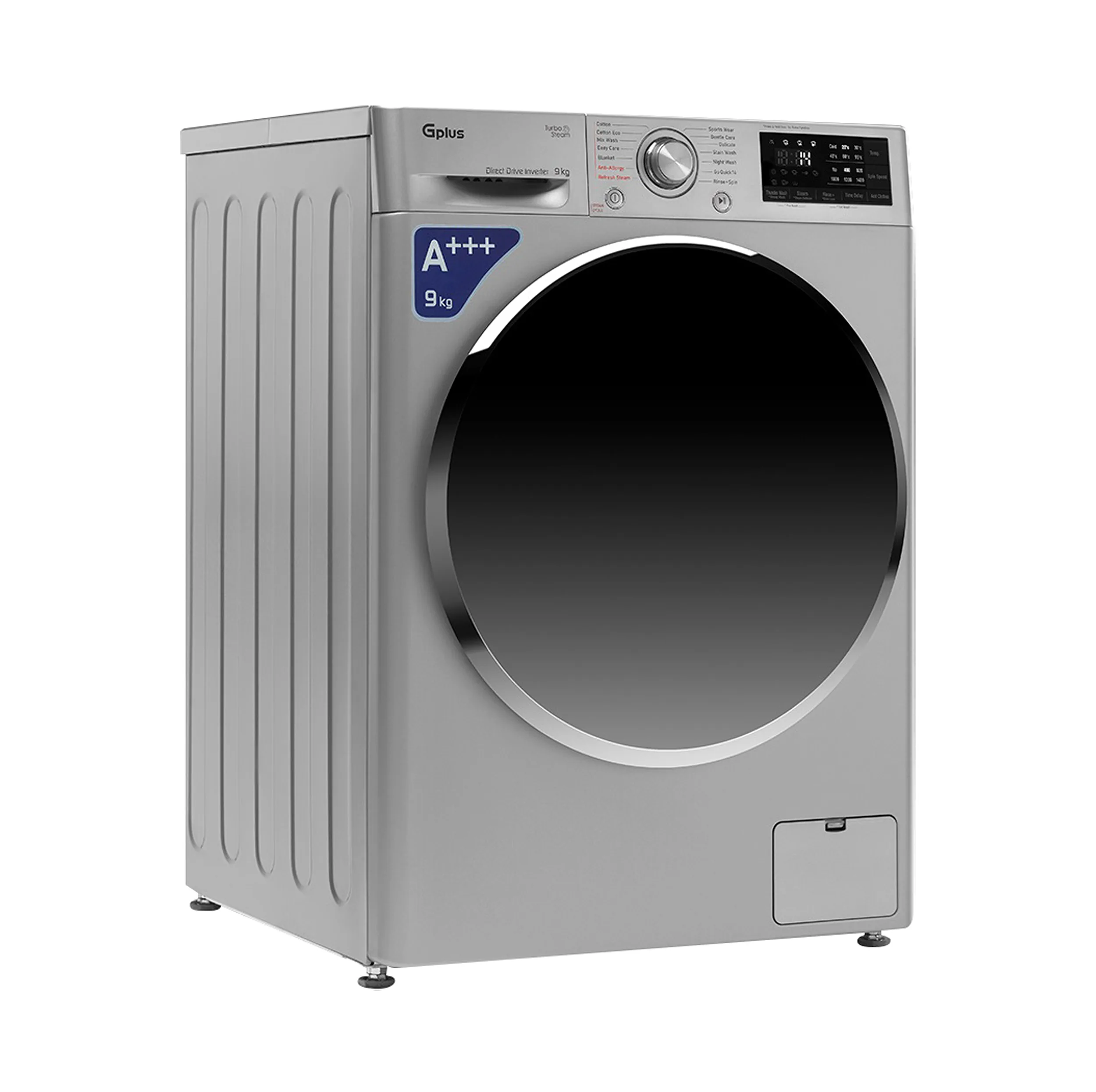 ماشین لباسشویی 9 کیلوگرم اتوماتیک جی پلاس مدل GWM-R909W