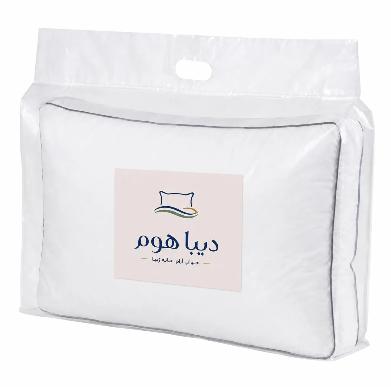 بالش طبی دیباهوم مدل میکروژل نخ پنبه سایز 50×70 سانتی متر