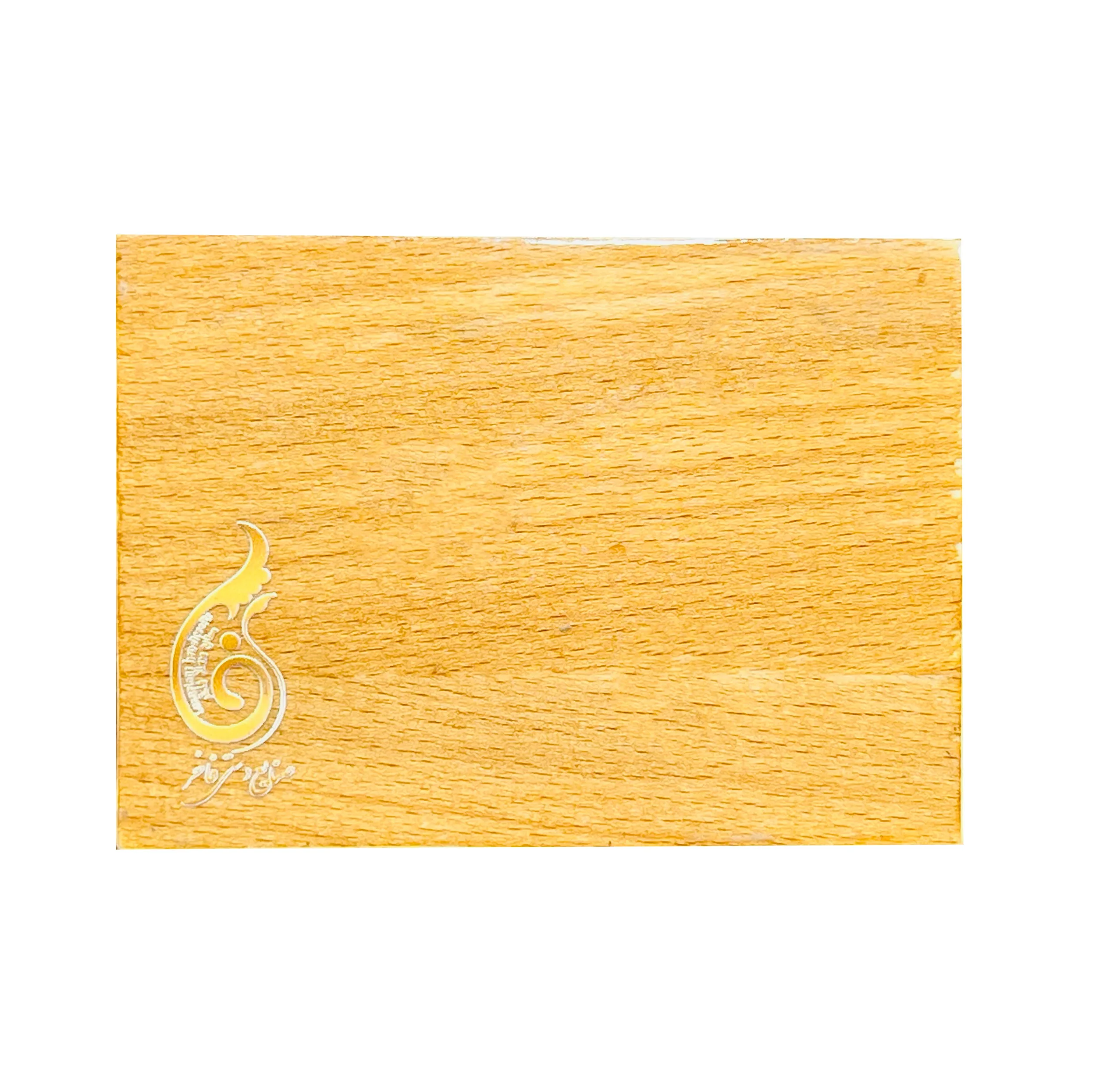 جا کارتی خاتم کاری چوبی صنایع دستی فاخر مدل درب دار ممتاز کد 11p8