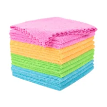 دستمال نظافت لیائو پرفکت لایف مدل MICRO 30*30 کد G130079 بسته 12 عددی