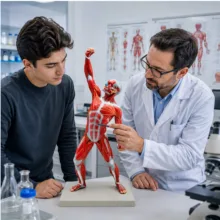 بازی آموزشی مدل مولاژ عضلات انسان کد 3D