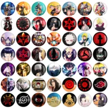 مگنت خندالو مدل انیمه ناروتو Naruto کد 75 بسته 49 عددی