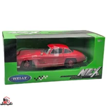 ماکت ماشین بازی ناب سل مدل مرسدس بنز کلاسیک فلزی طرح ولی  کد WELLY 1:24 MERCEDES BENZ 300SL
