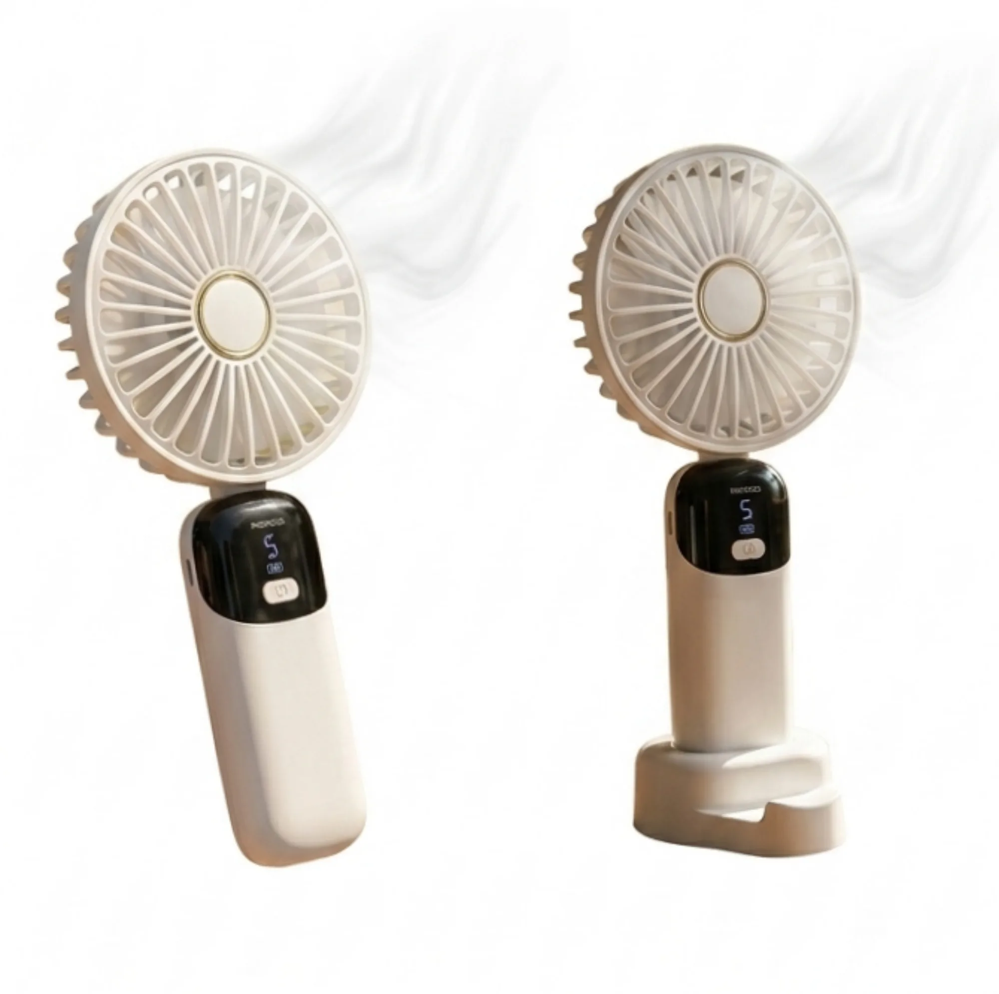 پنکه شارژی پرودو مدل Chillo Flex PDLFSTS5WH ظرفیت ۱۲۰۰ میلی آمپر ساعت