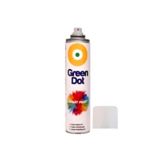 اسپری رنگ قرمز ترافیک و سفید مات و قهوه ای شکلاتی گرین دات مدل color3 حجم 250 میلی لیتر مجموعه 3 عددی