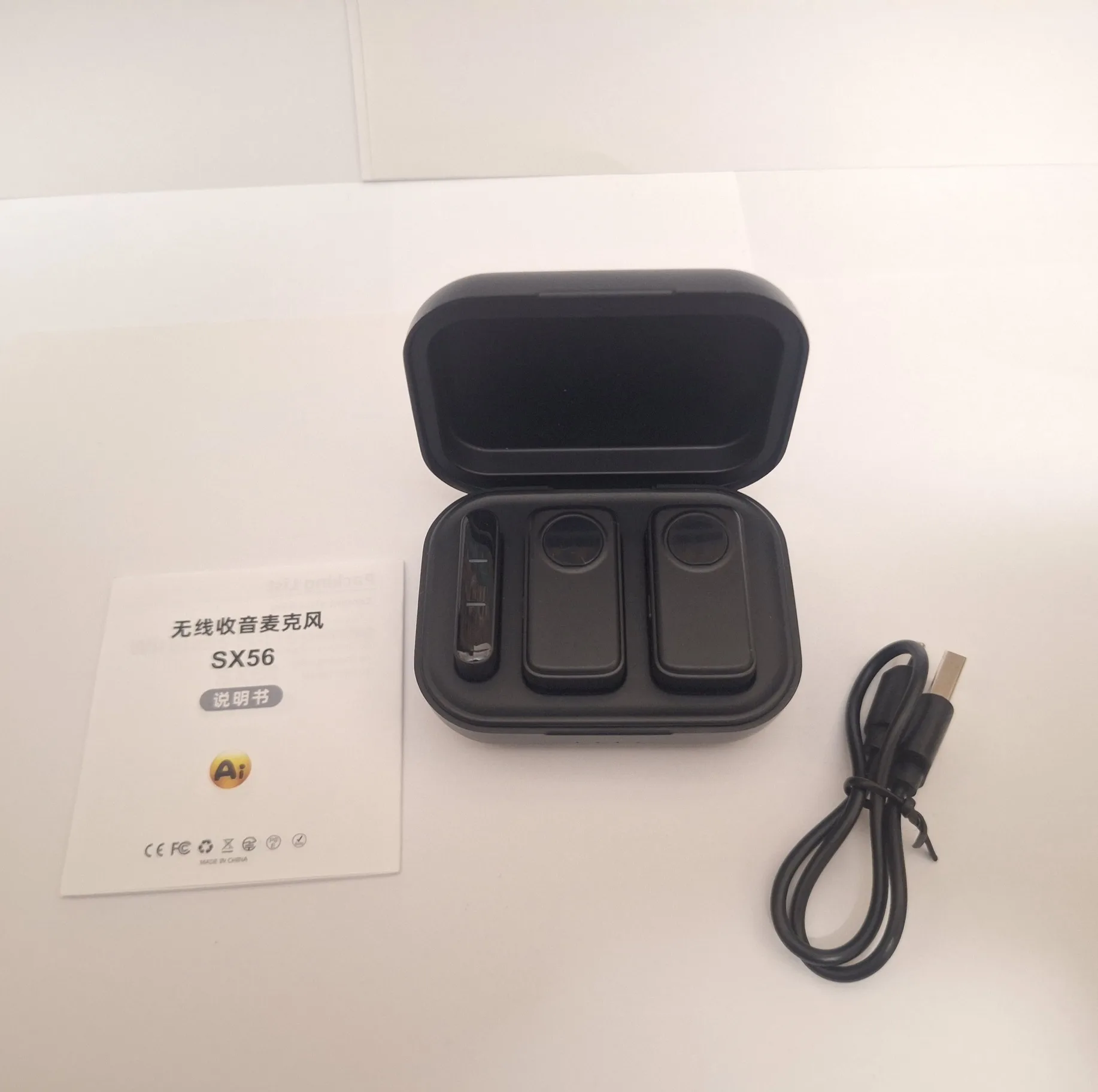 میکروفن بی سیم مدل SX56 با درگاه  Type c