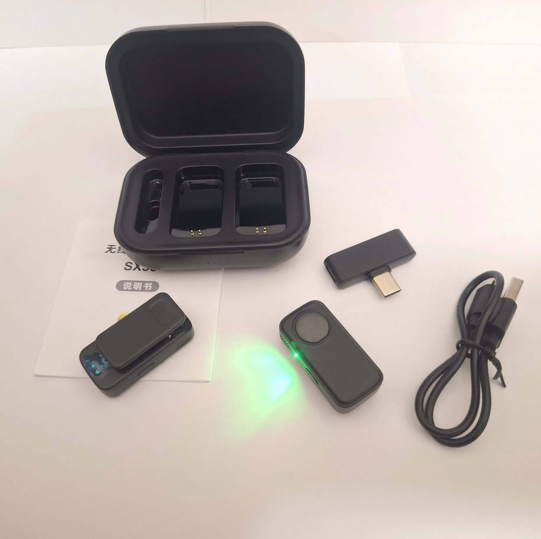 میکروفن بی سیم مدل SX56 با درگاه  Type c