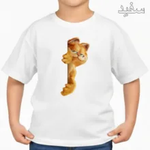 تی‌شرت آستین کوتاه بچگانه مدل گارفیلد کد p1