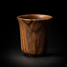 لیوان قهوه چوبی مدل نگار بسته 6 عددی