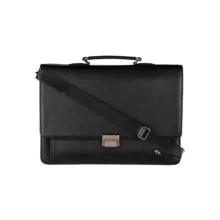 کیف اداری مردانه چرم مشهد مدل A5607-001-01 دارای 4 محفظه