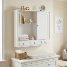 شلف دیواری مدل 1472w دو طبقه