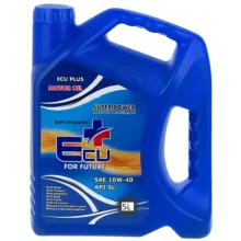 روغن موتور خودرو بنزینی اکو پلاس مدل 10W40 SL حجم 5 لیتر