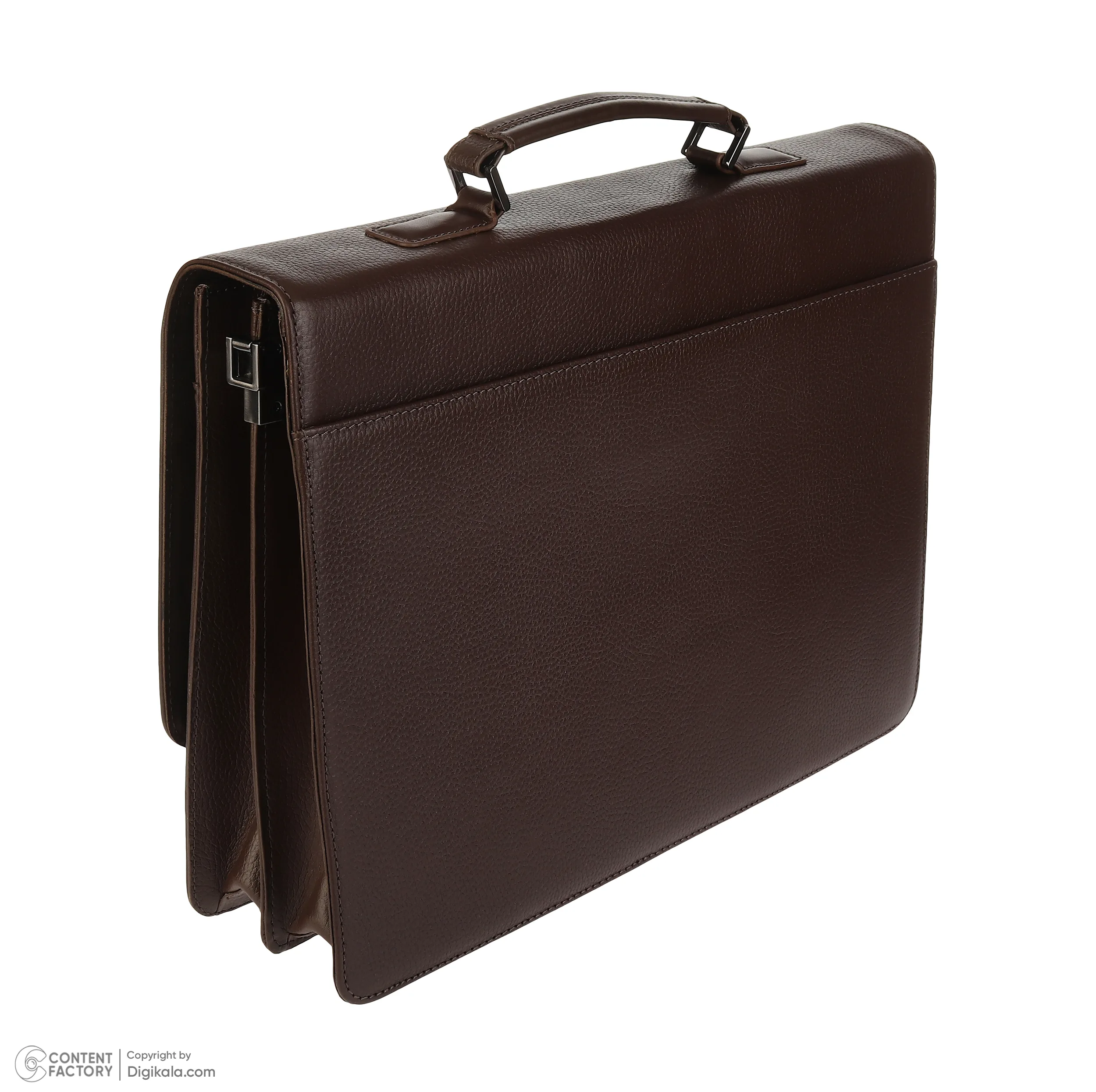 کیف اداری مردانه چرم مشهد مدل A5607-001-01 دارای 4 محفظه