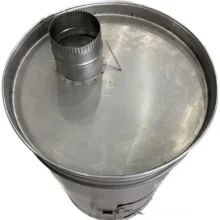 بخاری هیزمی مدل گرد75cm