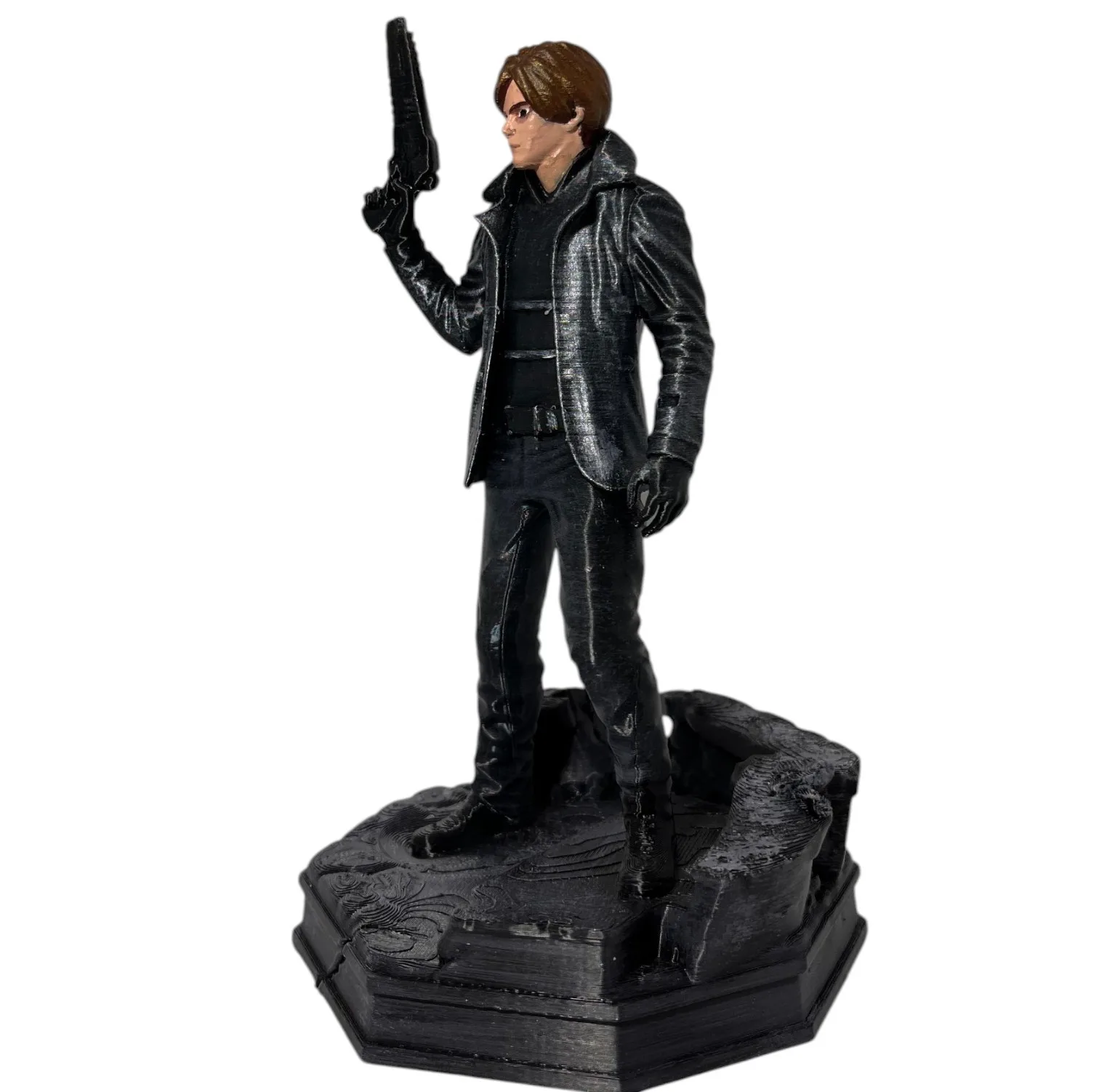 فیگور طرح لیان مدل leon s Kennedy ارتفاع ۲۰ سانتی متر