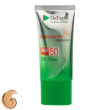 کرم ضد آفتاب رنگی صورت دیفکتو SPF 50 مدل NB ‌محافظ در برابر اشعه UVA،UVB مناسب برای پوست‌ چرب حجم 50 میلی‌لیتر