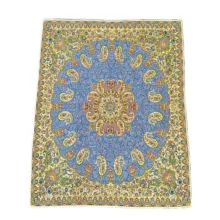 رومیزی ترمه مدل مربع طرح تابان