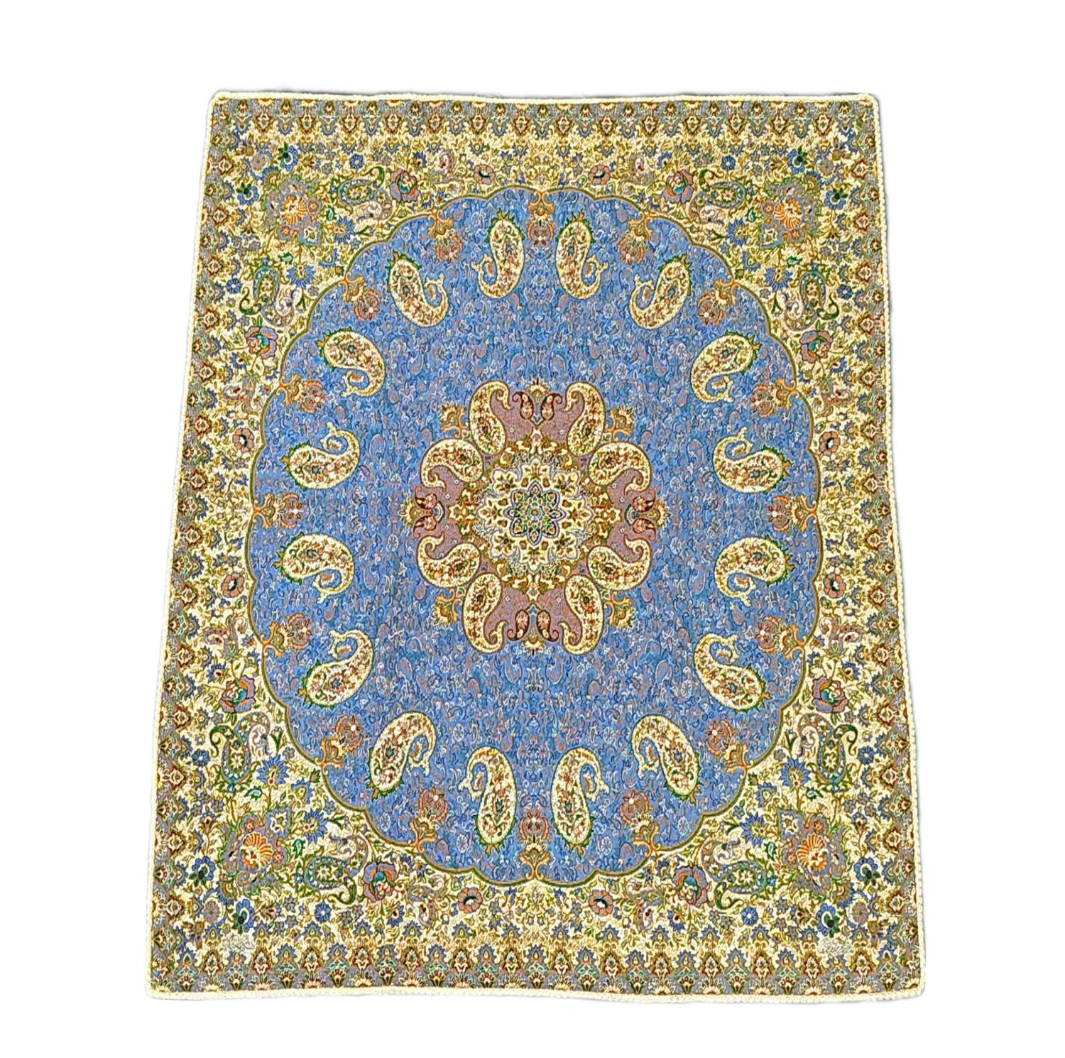 رومیزی ترمه مدل مربع طرح تابان