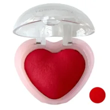 رژ گونه تکی کوین اند کوکو مدل Heart با شماره رنگ 5، رنگ پایه سرخابی، با جلوه مات و ماندگاری 12 ساعت، با پیگمنت بالا