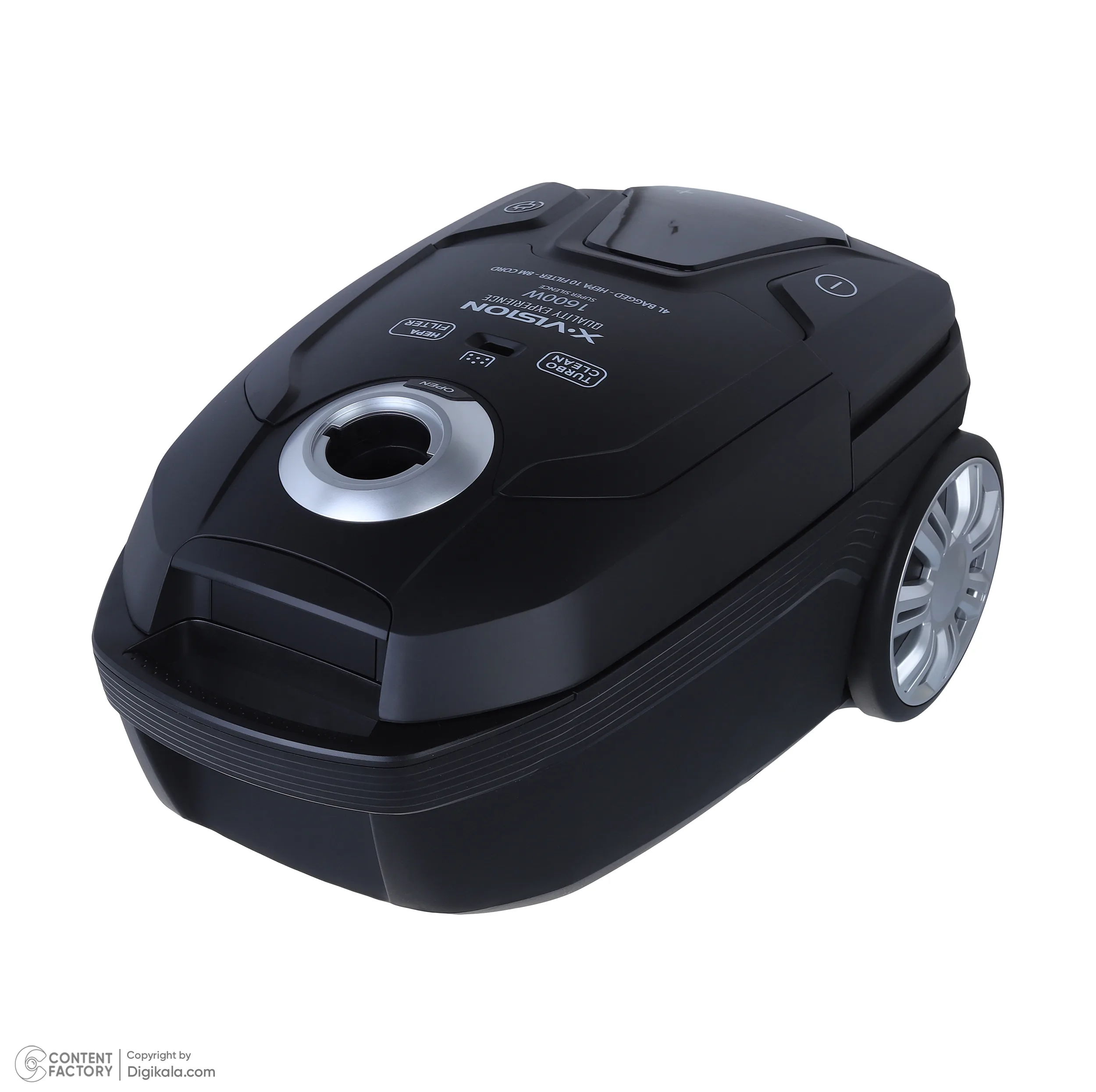 جاروبرقی 1600 وات ایکس ویژن مدل VC-5055 به همراه اتو مسافرتی 1000 وات ایکس ویژن مدل SW-602
