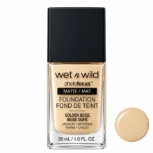 کرم پودر مایع مات 15 Spf وت ان وایلد مدل Golden Beige مناسب برای پوست خشک و نرمال حجم 30 میلی‌لیتر