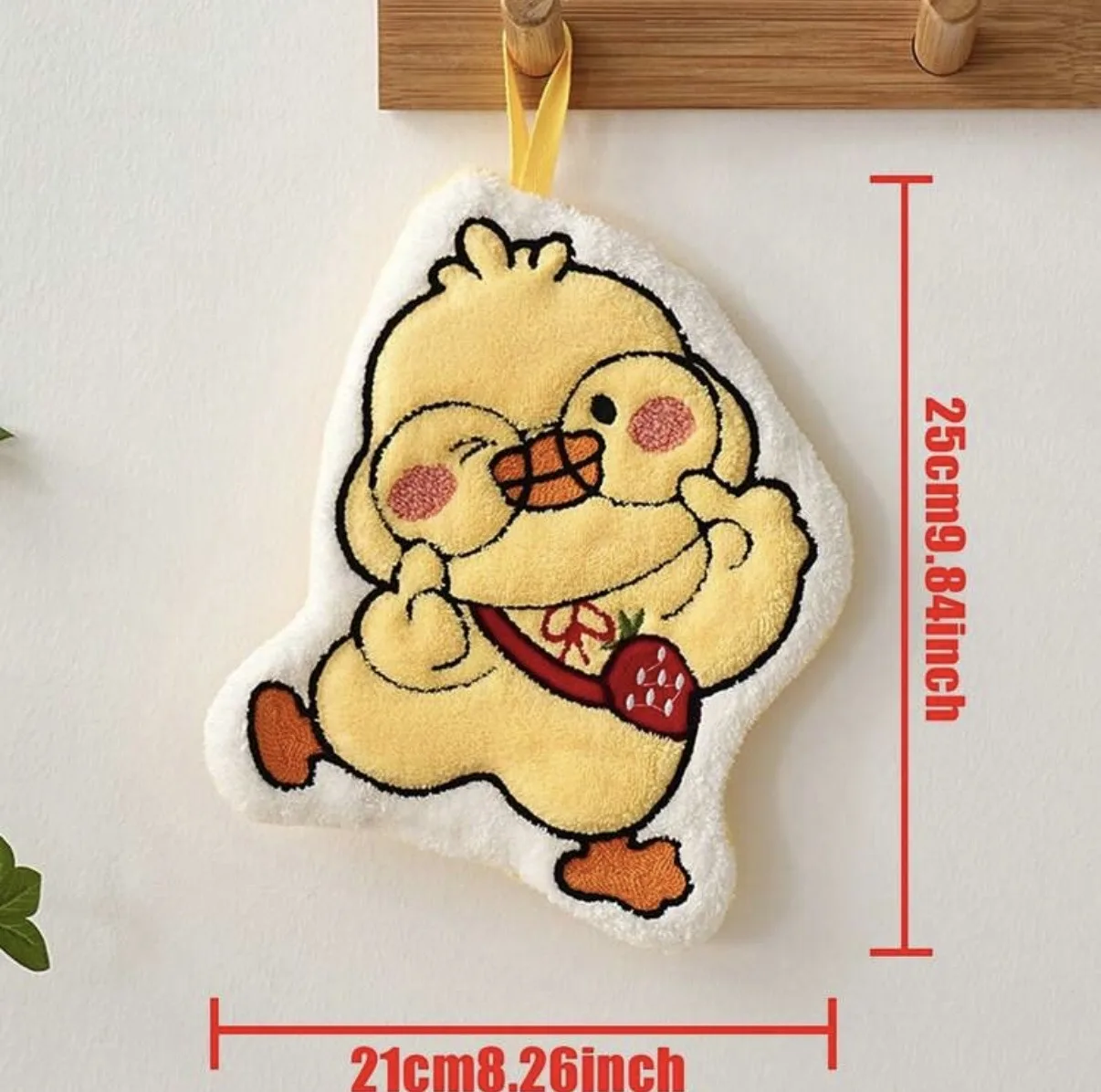 دستمال نظافت آشپزخانه پنبهای مدل Chicky بسته 2 عددی
