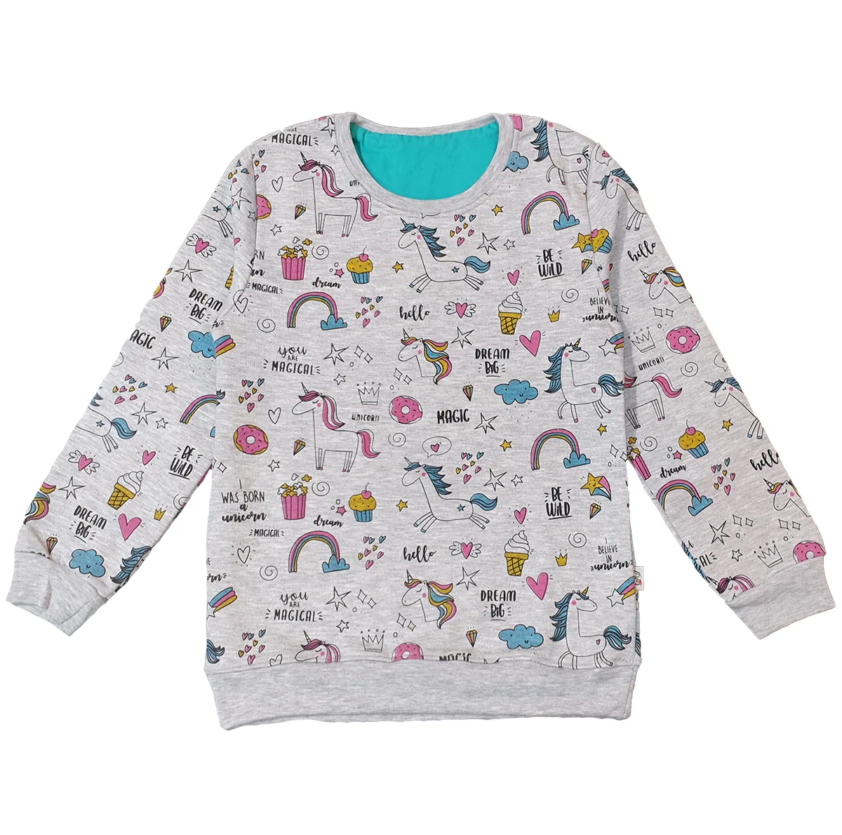 سویشرت دخترانه وچیون مدل Unicorn TU