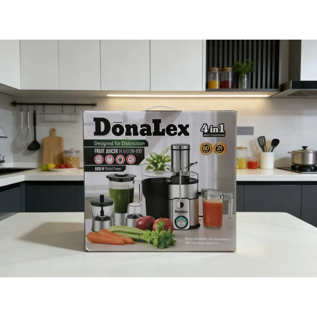 آبمیوه‌گیری چند کاره 800 وات دونالکس مدل Prer_don