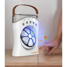 پنکه شارژی مدل مه پاش کد M2053 ظرفیت 3600 میلی آمپر