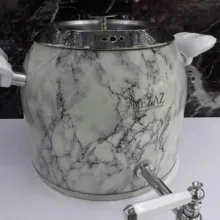 ست کتری و قوری نزاز طرح سنگ