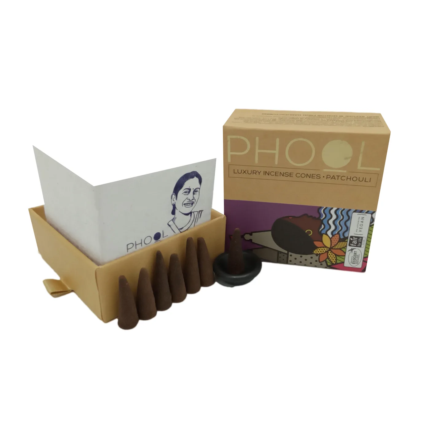 عود فول مدل  کله قندی PATCHOULI کد 1000120