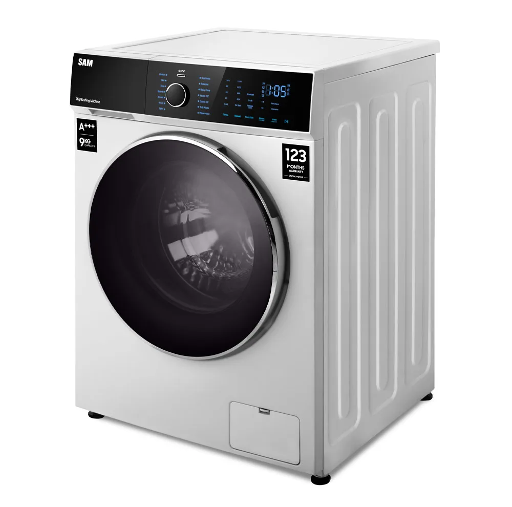 ماشین لباسشویی 9 کیلوگرم اتوماتیک سام مدل DD-P1482