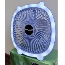 پنکه رومیزی شارژی کاربیست مدل K168 ظرفیت 2000 میلی آمپر ساعت
