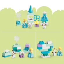 لگو 37 قطعه سری دوپلو مدل Disney Elsa and Olaf Frozen Box کد 10462