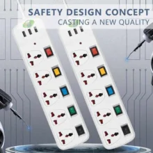 چندراهی برق مدل BEST-3USB