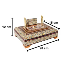 قلمدان خاتم کاری مدل دانشجویی کد Br20p15-2f2