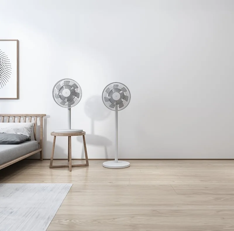 پنکه شارژی شیائومی مدل Xiaomi Smart Standing Fan 2 Pro ظرفیت 2800 میلی آمپر ساعت