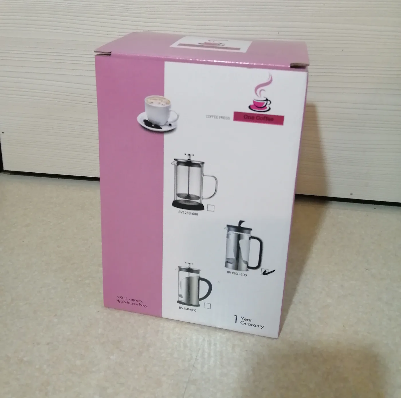 فرنچ پرس وان کافی مدل BV125-600