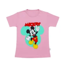 تی شرت آستین کوتاه بچگانه مدل Mickey Mouse