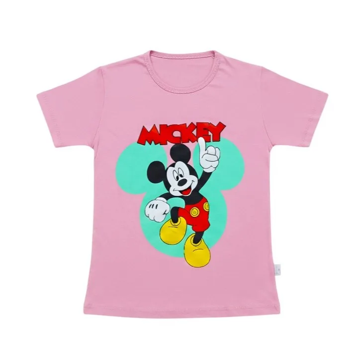 تی شرت آستین کوتاه بچگانه مدل Mickey Mouse