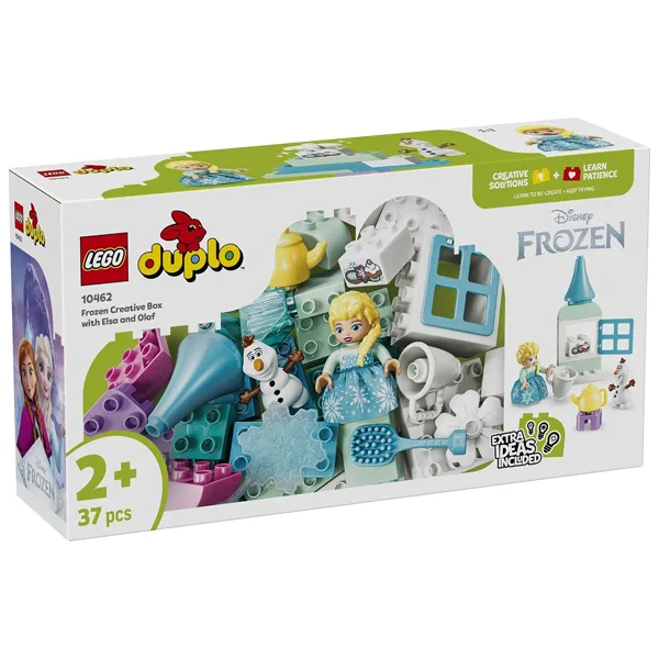 لگو 37 قطعه سری دوپلو مدل Disney Elsa and Olaf Frozen Box کد 10462