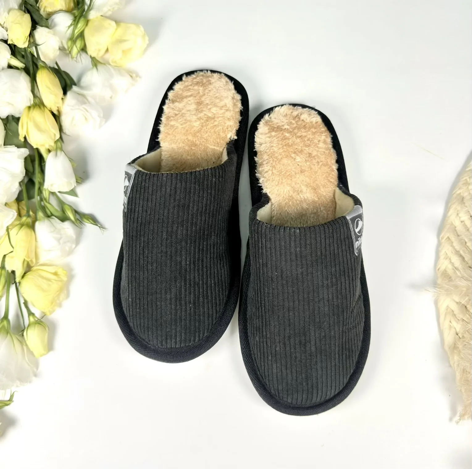 دمپایی حوله ای نیکتا مدل آوا کد Bl-06
