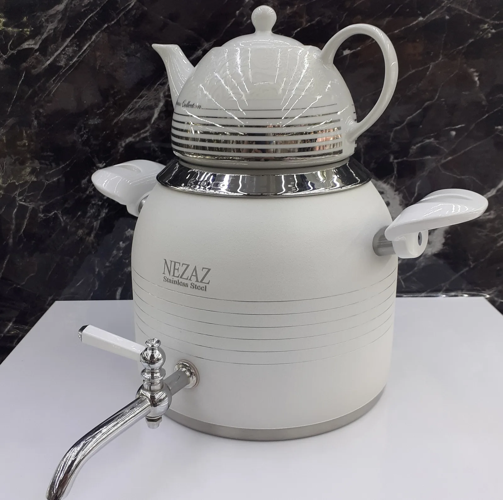 ست کتری و قوری نزاز کد 3031