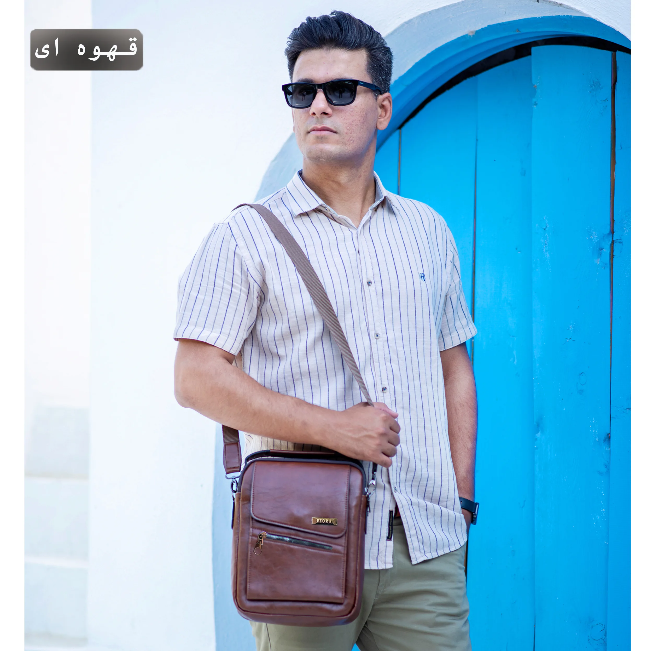 کیف رودوشی مردانه بیورا مدل dbb55