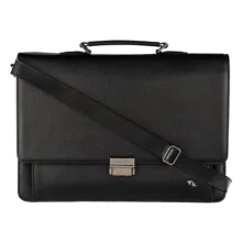 کیف اداری مردانه چرم مشهد مدل A5607-001-01 دارای 4 محفظه