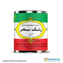 رنگ روغنی سفید مات سحر کد 711 وزن 4 کیلوگرم