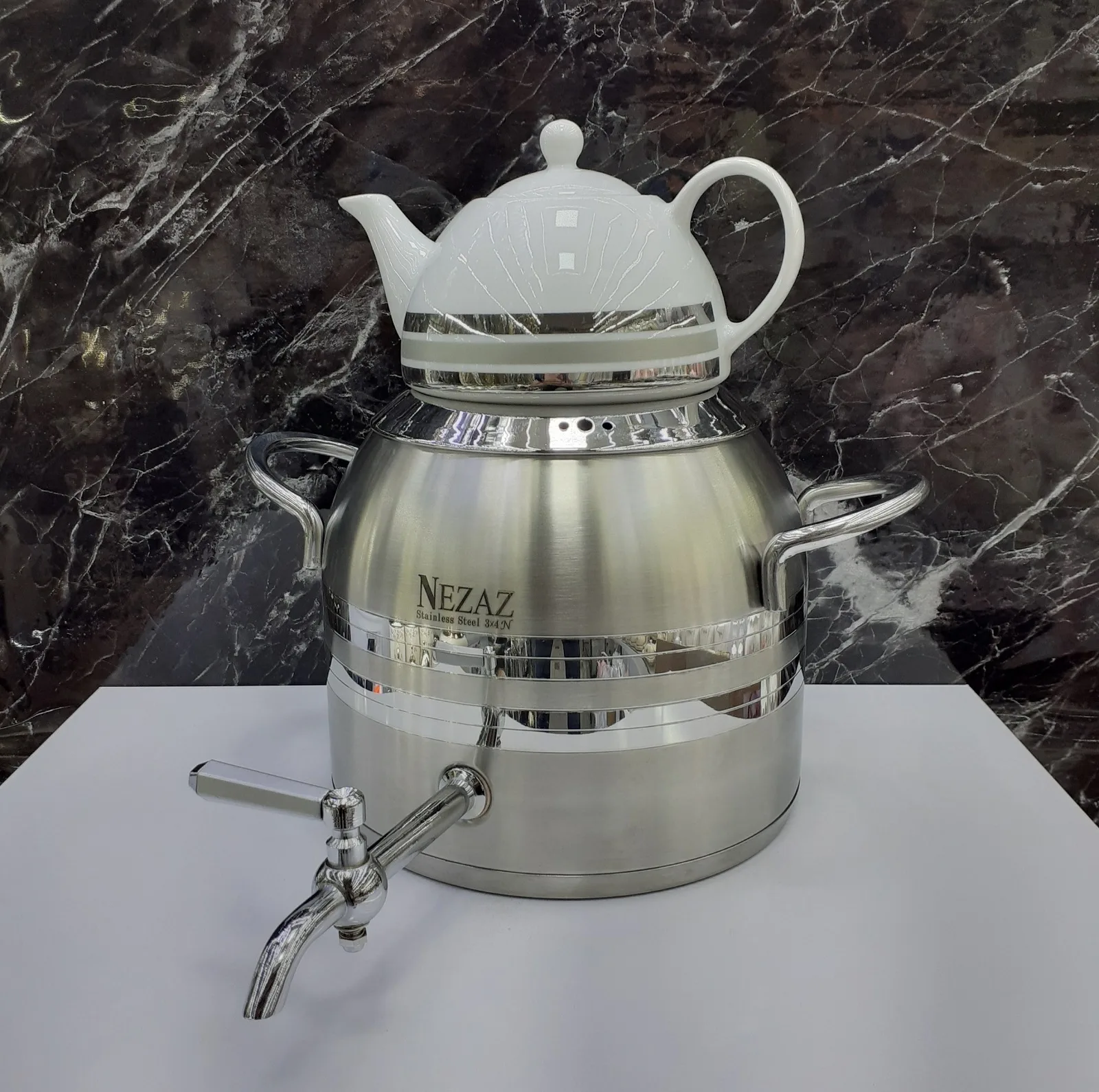 ست کتری و قوری نزاز کد 2600