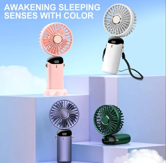 پنکه شارژی مدل XL-N15 ظرفیت 1200 میلی آمپر ساعت