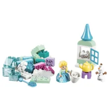 لگو 37 قطعه سری دوپلو مدل Disney Elsa and Olaf Frozen Box کد 10462