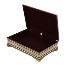 جعبه پذیرایی خاتم‌کاری چوبی فراز هنر کد 2230